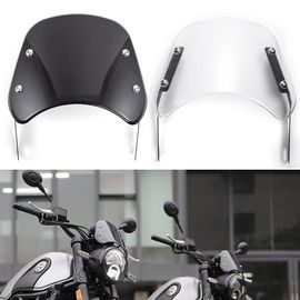 Fumée KIMISS Pare-brise de Moto Universel Écran de vent Réglable de Moto en Plastique,Déflecteur dair de Spoiler de Pare-brise Fumée KIMISS Pare-brise de Moto Universel Écran de vent Réglable de Moto en Plastique,Déflecteur dair de Spoiler de Pare-brise