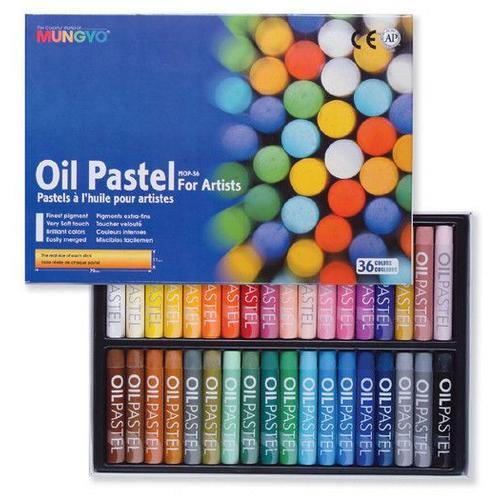 Pastels ? L'huile Mungyo Boite 36 Pi?Ces - Mungyo