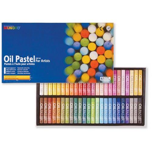 Pastels À L'huile Mungyo Boite 48 Pièces