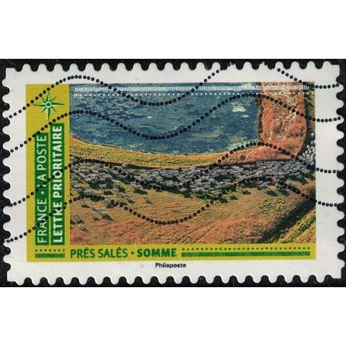 France 2021 Oblitéré Used Mosaïque De Paysages Prés Salés Somme Y&t Fr 1952