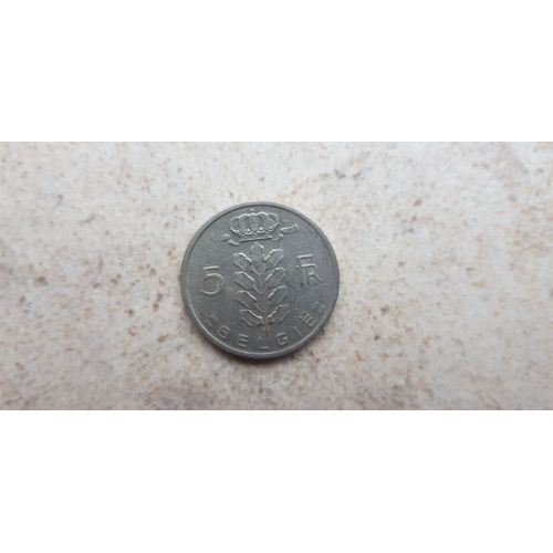 Pièce 5 Francs Belge 1969 Légende Belgie