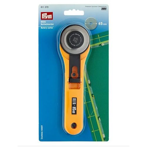 Prym - Couteau rotatif « Maxi » 45mm - acier inoxydable &plastique