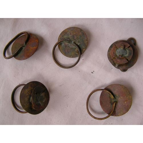 Ww1 France Lot De 5 Bouchons Francais Pour 75 Mm Relique De Combats Terrain 4