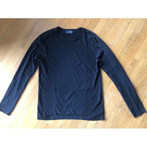 Pull Armani Noir Pull Armani Jeans Taille L Pull Noir Col Rond