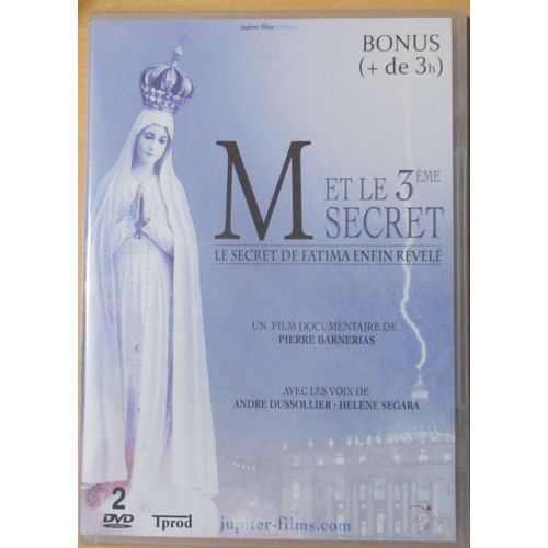 M Et Le 3ème Secret - Le Secret De Fatima Enfin Révelé