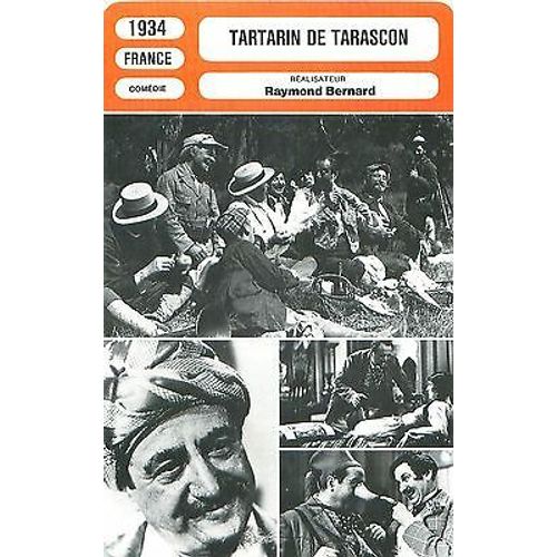 Fiche Monsieur Cinema Tartarin De Tarascon (1934)