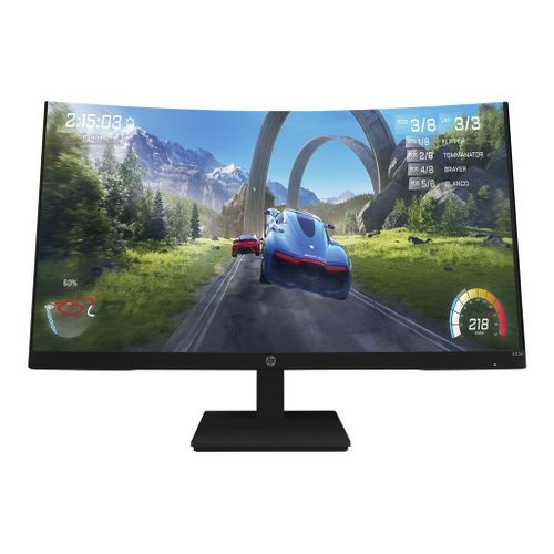 HP X32c Gaming Monitor - Écran LED - jeux - incurvé - 32" (31.5" visualisable) - 1920 x 1080 Full HD (1080p) @ 165 Hz - VA - 350 cd/m² - 3000:1 - 1 ms - HDMI, DisplayPort