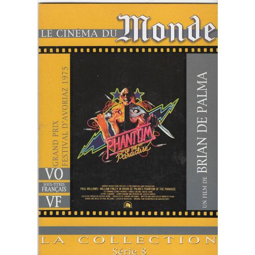 Le Cinéma Du Monde Série 8 - Phantom Of The Paradise - Brian De Palma