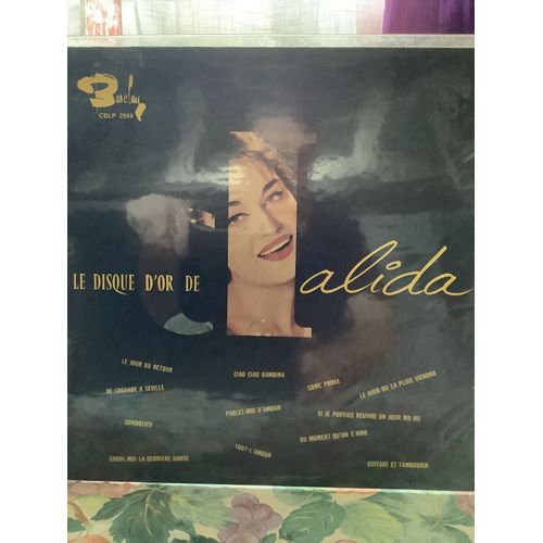 Dalida Le Disque D'or De Dalida 33t. Canada