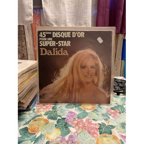 Dalida 45eme Dissue D'or Pour Une Super-Star Dalida