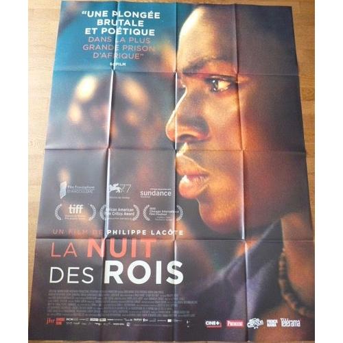 La Nuit Des Rois De Philippe Lacôte Avec Bakary Koné, Steve Tientcheu... - Affiche Originale De Cinéma Format 120 Cm X 160 Cm