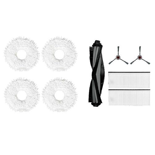 Pour Ecovacs Deebot N9 N9 + Robot aspirateur balai à vapeur microfibre serpillière avec filtre brosse principale brosse latérale