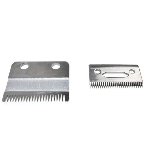 Remplacement de la lame de tondeuse électrique Wahl, 2 pièces, pour couper la barbe et les cheveux, argent
