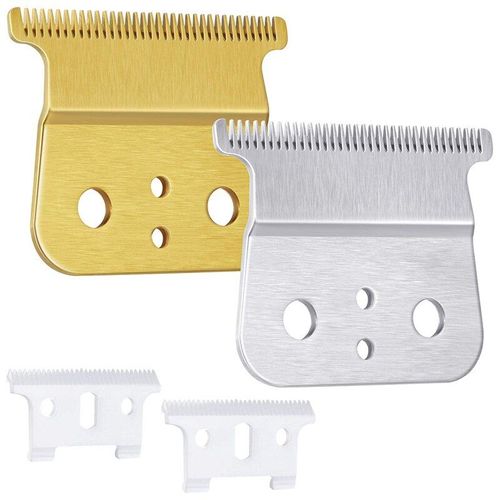 Kit de remplacement de tondeuse à cheveux, 2 paires, pour barbe, lame en T