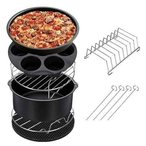 Ensemble d'accessoires pour friteuse à Air, panier à frites, poêle à Pizza, outil de cuisine domestique