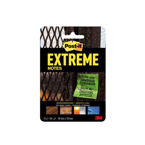 Post-It Extreme Notes 0638060268988 Aide Memoire Bricolage Jardin Mecanique Chantier Resiste A L'eau Bloc Notes Comasound Kartel Csk Online