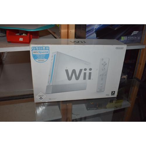 Boite Vide Console Nintendo Wii Blanche Pack Wii Sports