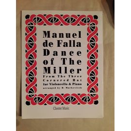Manuel De Falla Dance Of The Miller Violoncelle Piano