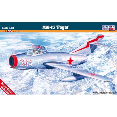 Maquette Mig-15 Fagot-Mistercraft