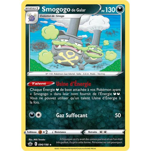 Smogogo De Galar - 096/198 - Règne De Glace