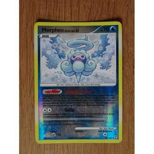 Carte Pokemon Morphéo Neige Brillante 70 Pv Eveil Des Legendes - 50/146