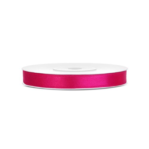 Ruban Satin Fuchsia 0.6 Cm X 25 M