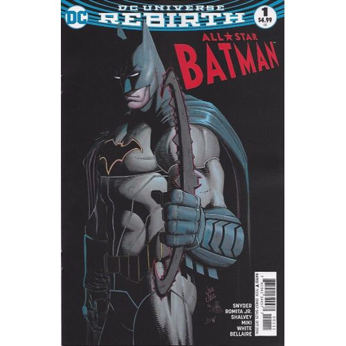 All Star Batman # 1 ( Cover Price 4.99 - V.O. 2016 Rebirth ) ** Scott Snyder & Romita Jr