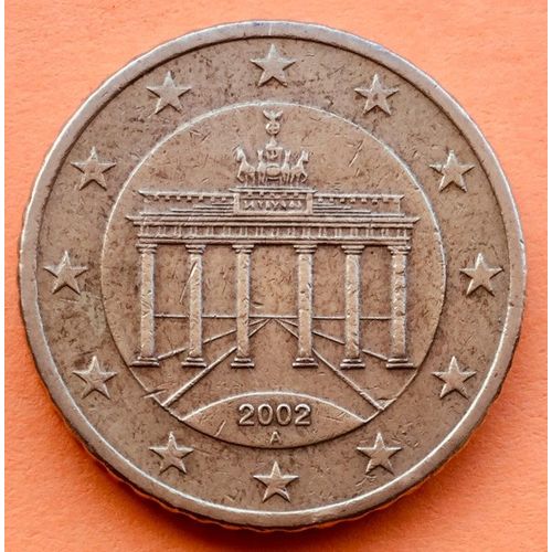 50 Centimes D Euro 2002 Allemagne