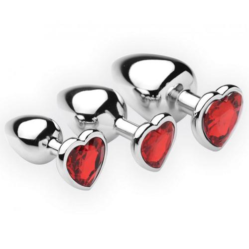 Ensem Ble De Plugs Anaux De 3 Piéces Chrome Hearts