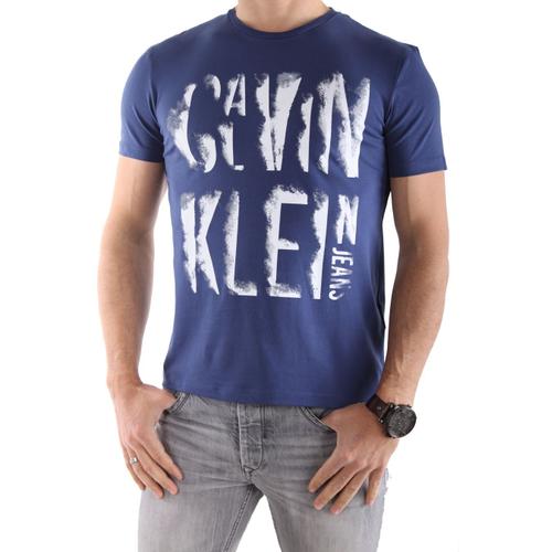 T Shirt Calvin Klein J3ej300061 Bleu