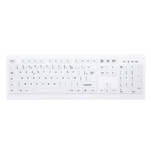 Active Key MedicalKey AK-C8100 - Clavier - sans fil - 2.4 GHz - AZERTY - Français - blanc