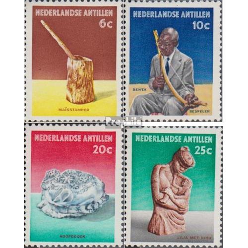 Néerlandais Antilles 120-123 (Complète Edition) Neuf Avec Gomme Originale 1962 Locals Culture