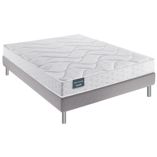 Ensemble dunlopillo genêt mousse aérial 160x200