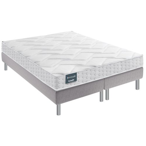 Ensemble dunlopillo gentiane mousse aérial 160/2x80x200