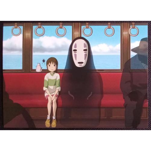 Le Voyage De Chihiro / Sen To Chihiro No Kamikakushi / Spirited Away - Carte Postale 16,5 X 11,9 Cm (Miyazaki, Studio Ghibli, Éditions Usa)