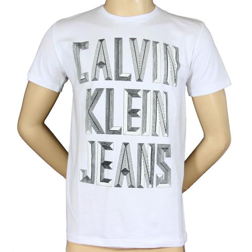 T Shirt Calvin Klein J3ej301848 Blanc