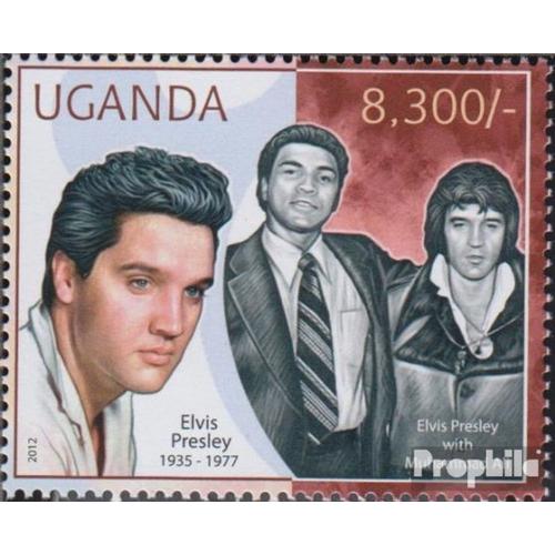 Ouganda 2853 (Complète Edition) Neuf Avec Gomme Originale 2012 Elvis Presley