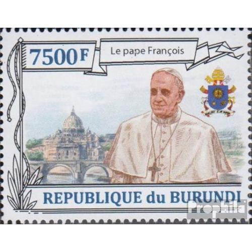 Burundi 3182 (Complète Edition) Neuf Avec Gomme Originale 2013 Pape François