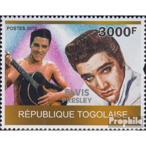 Togo 3543 (Complète Edition) Neuf Avec Gomme Originale 2010 Elvis Presley