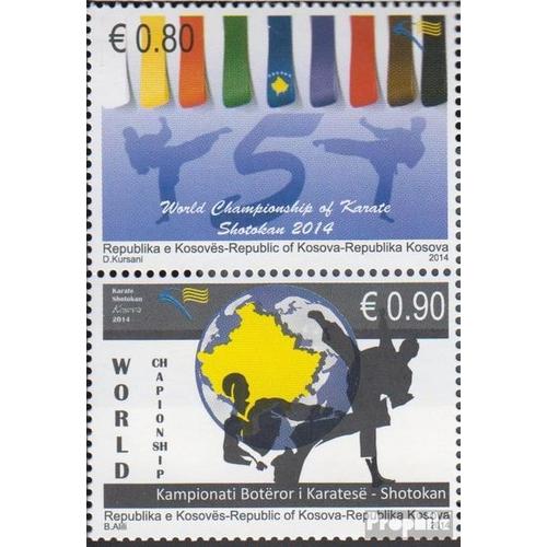 Kosovo 277-278 Couple (Complète Edition) Neuf Avec Gomme Originale 2014 Monde