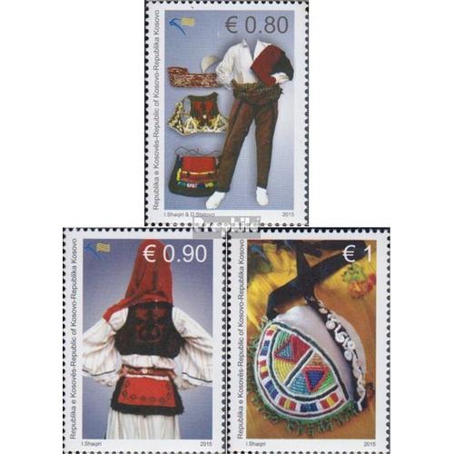 Kosovo 316-318 (Complète Edition) Neuf Avec Gomme Originale 2015 Costumes