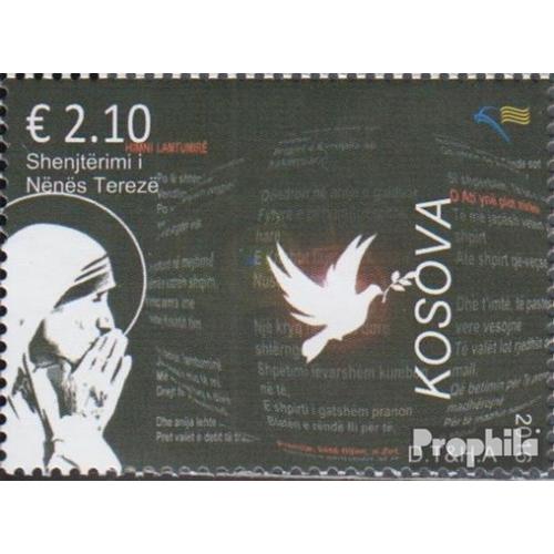 Kosovo 349 (Complète Edition) Neuf Avec Gomme Originale 2016 Canonisation Mère Teresa