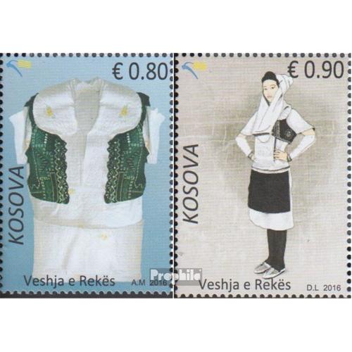 Kosovo 356-357 (Complète Edition) Neuf Avec Gomme Originale 2016 Costumes