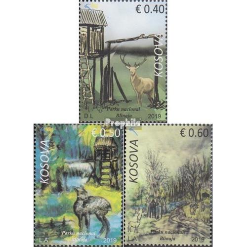 Kosovo 453-455 (Complète Edition) Neuf Avec Gomme Originale 2019 Parc National Blinaja