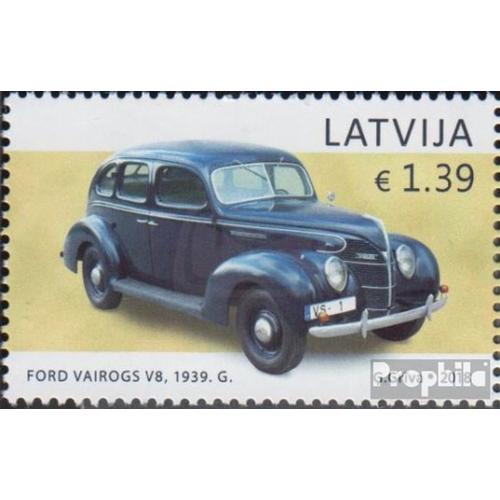 Lettonie 1051 (Complète Edition) Neuf Avec Gomme Originale 2018 Automobile