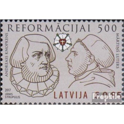 Lettonie 1027 (Complète Edition) Neuf Avec Gomme Originale 2017 500. Anniversaire Le Réforme