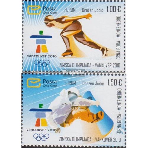 Monténégro 226-227 (Complète Edition) Neuf Avec Gomme Originale 2010 Jeux Olympiques Jeux D'hiver