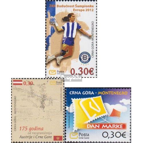 Monténégro 308,309,317 (Complète Edition) Neuf Avec Gomme Originale 2012 Handball, Séparation, Philatélie