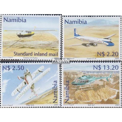 Namibie - Sud-Ouest De L'afrique 1037-1040 (Complète Edition) Neuf Avec Gomme Originale 2001 L'aviation Civile