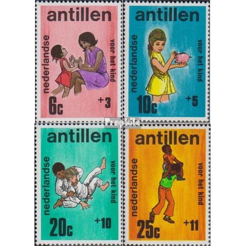 Néerlandais Antilles 224-227 (Complète Edition) Neuf Avec Gomme Originale 1970 Kinderwelt
